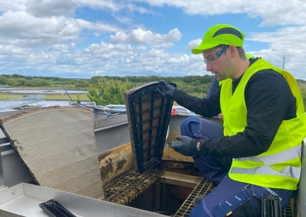 Veolia Hydrotech Polstofffilter Confidence Series Filterwechsel