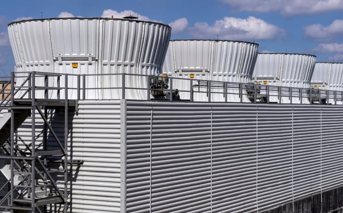 Abbildung eines Kühlturms